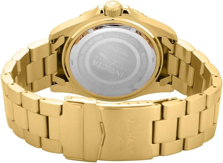 Reloj Invicta Pro Diver Dorado para Hombre – Cuarzo, Resistente al Agua