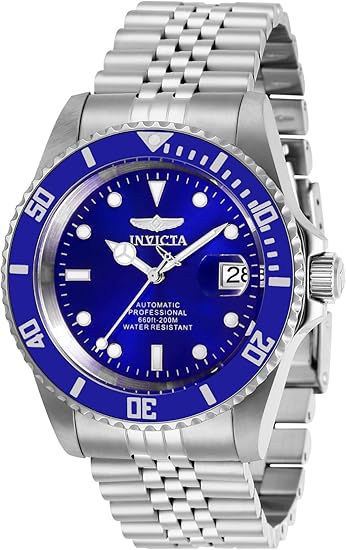 Reloj Invicta Pro Driver Automático – Esfera Azul, Acero Inoxidable, 200M