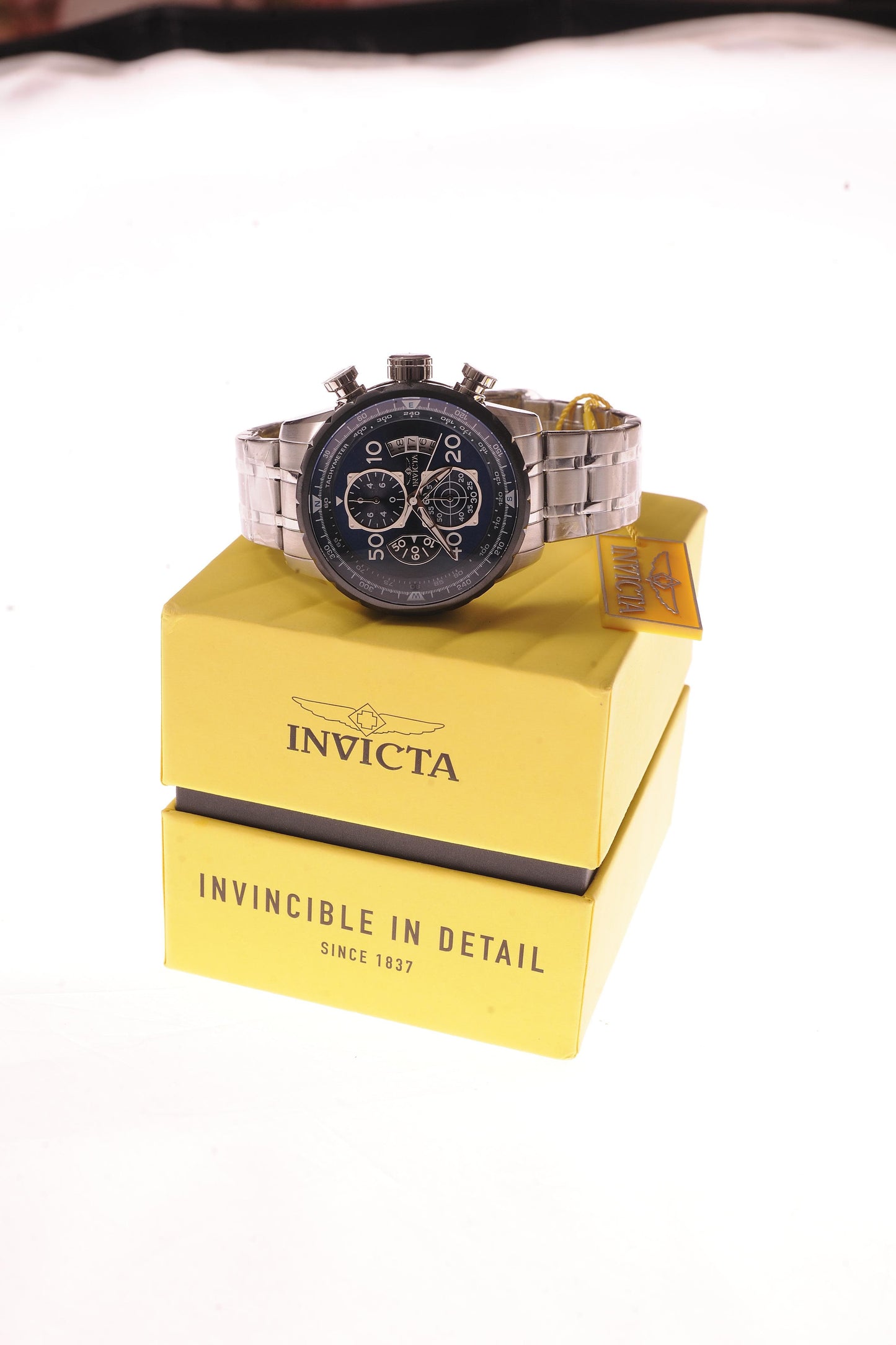 Invicta Aviator – Reloj de Cuarzo para Hombre de Acero Inoxidable