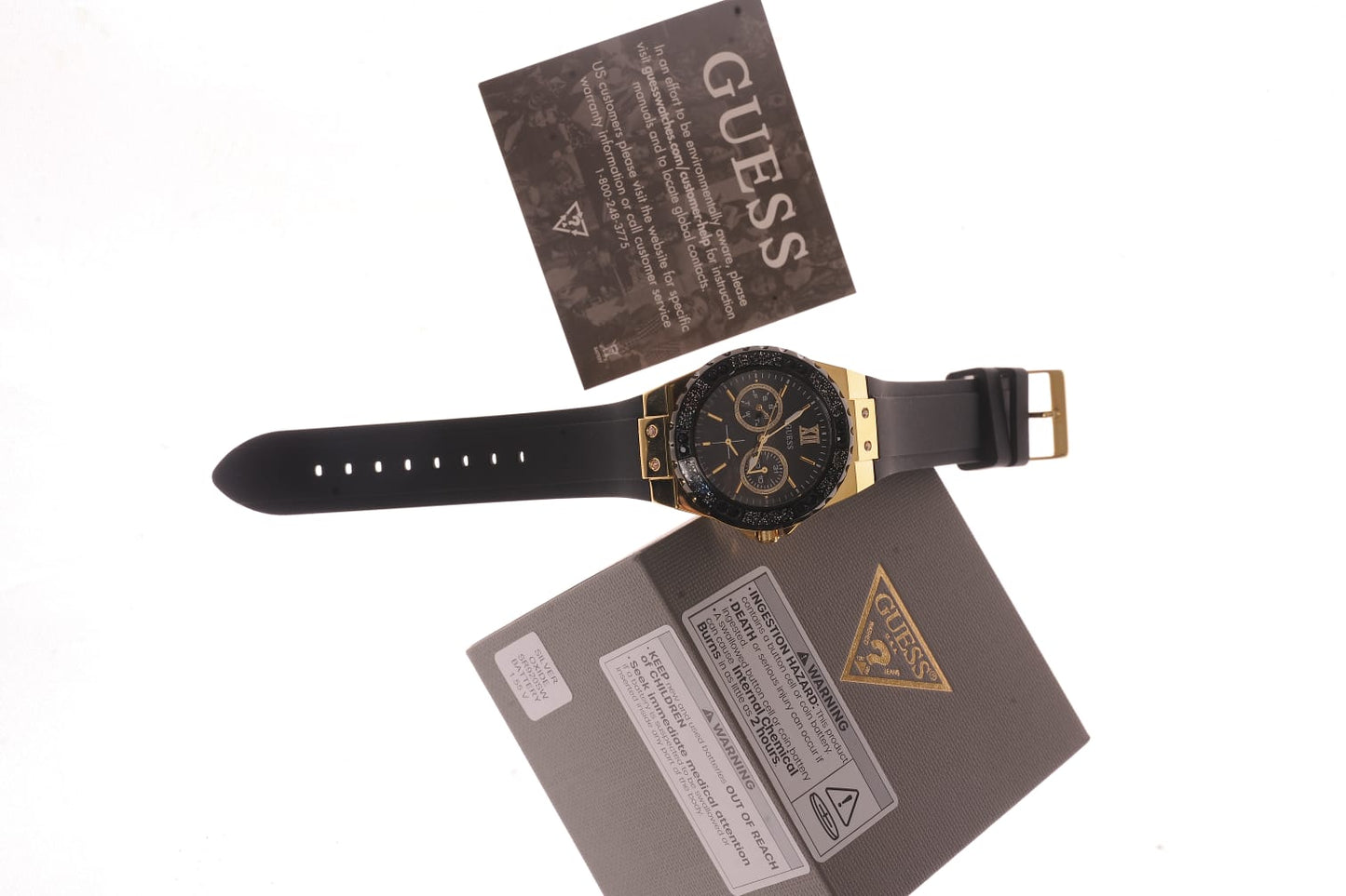 GUESS Reloj de dama negro